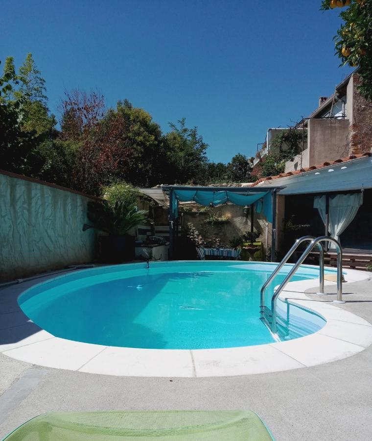 Belle Maison De Caractere Dans Village Et Sa Piscine Privee 7 Pers- 3 Chambres - 12 Rue Emile Zola Millas Exteriör bild