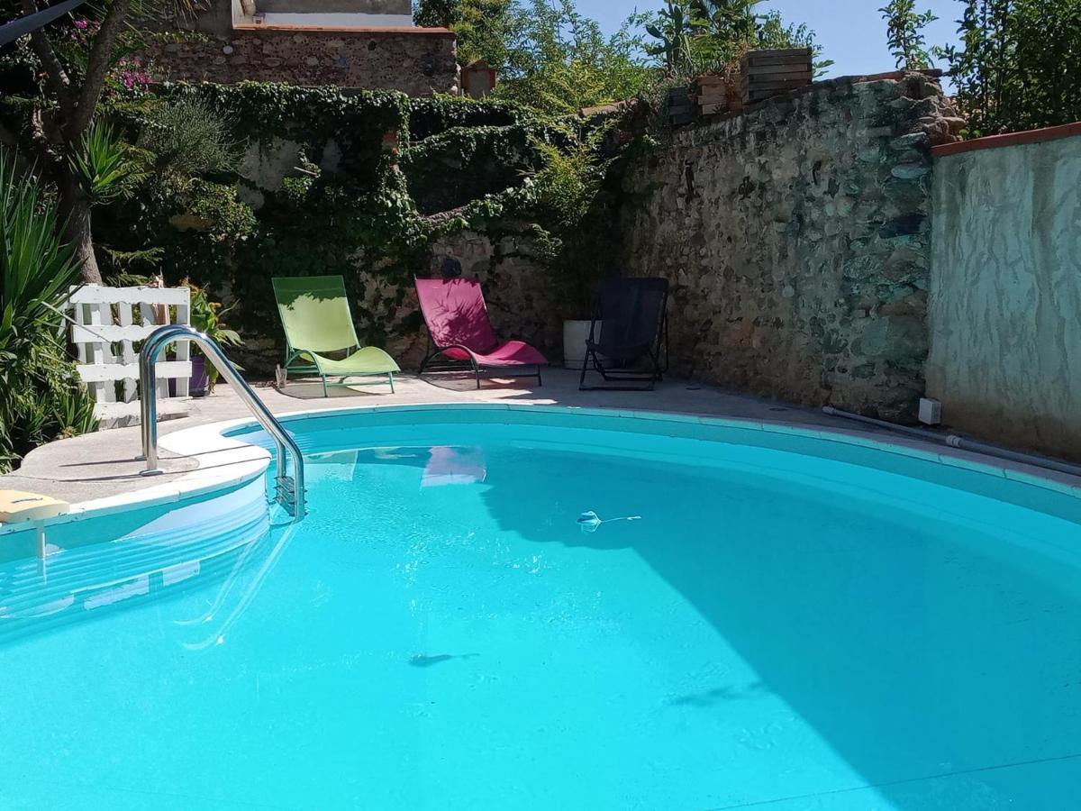 Belle Maison De Caractere Dans Village Et Sa Piscine Privee 7 Pers- 3 Chambres - 12 Rue Emile Zola Millas Exteriör bild